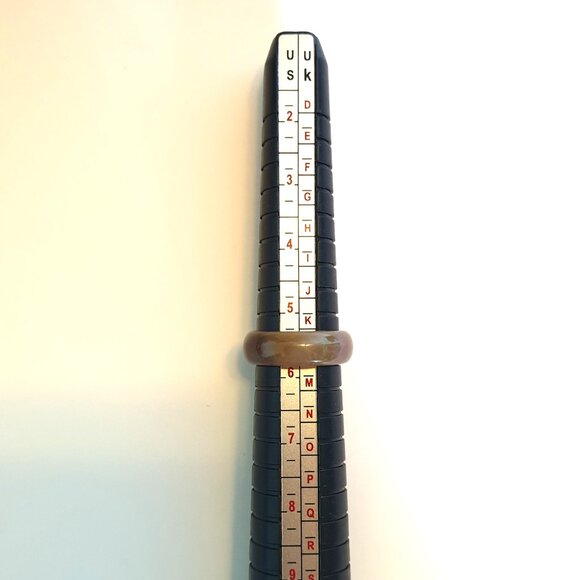 Rare Vintage 20ct Natural Lavender Jade Ring – Size 6 – Collector’s Treasure - Picture 11 of 11